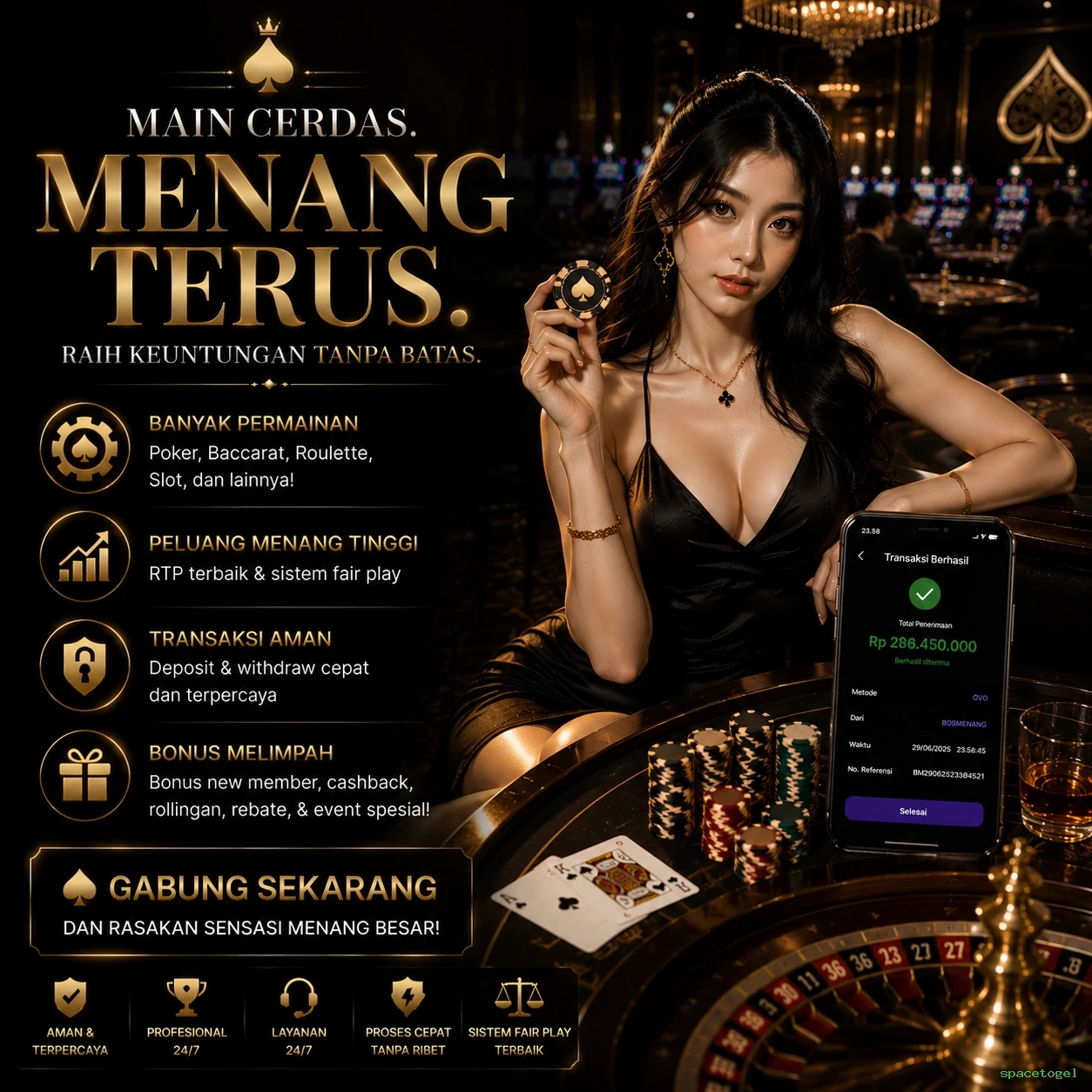 Ulasan Fitur Terbaik yang Ditawarkan spacetogel